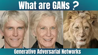 What are GANs ? | Introduction to Generative Adversarial Networks | Face Generation & Editing - 30