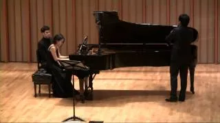 Saint-Saens Clarinet Sonata, sang yoon Kim