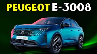 Peugeot E-3008 Electric SUV Exterior Revealed Before Full Debut