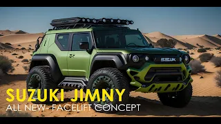 Suzuki Jimny All New Facelift Concept Car, AI Design