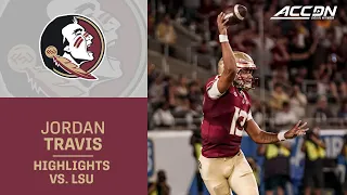 FSU's Jordan Travis Announces His Heisman Candidacy Against LSU