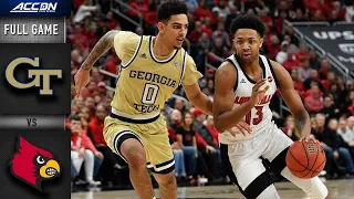 Georgia Tech vs. Louisvile Full Game | 2019-20 ACC Men's Basketball