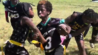 8U TMT NW Ducks Vs 8U North Miami Jaguars Black Flag Football 2024