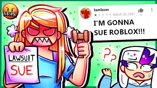 THIS KAREN WANTS TO SUE ROBLOX??? LOL