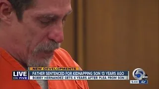 Julian Hernandez at dad's kidnapping sentencing: 'I forgive him'
