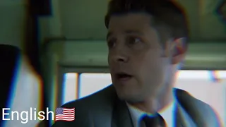 Gotham 2x02 Jerome Valeska Bus Scene in different languages