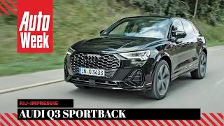 Audi Q3 Sportback - AutoWeek Rij-impressie - English subtitles