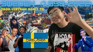 From VietNam - React to Sweden in Eurovision Song Contest (1958-2022)