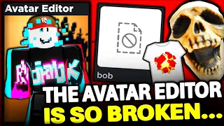 Roblox's avatar editor has been broken for way too long... (Missing Accessories/Bundles And Errors)