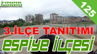 Espiye İlçe Merkezi MOTOVLOG #espiye #giresun (3. İlçe Tanıtımı)