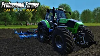 УЧИМСЯ САЖАТЬ КУКУРУЗУ В ИГРЕ PROFESSIONAL FARMER: CATTLE AND CROPS -ч.3