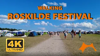 Walking through Roskilde Festival 2022 in 4k. DJI OSMO