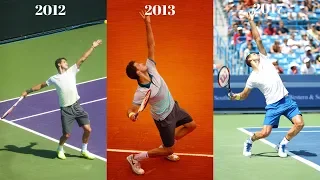 Grigor Dimitrov - Serve Evolution (2008 - 2019)