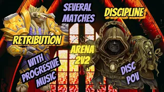 Retribution & Discipline Several matches with Music Arena 2v2 World of Warcraft Dragonflight