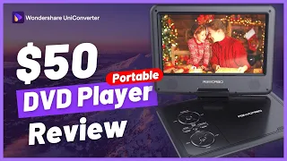 $50 Portable DVD Player Review + Disc Burn Tutorial