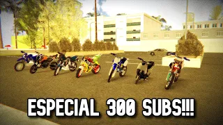 Pack Motos para Motovlog GTA SA- ESPECIAL 300 SUBS!!