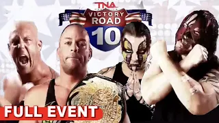 Victory Road 2010 | FULL PPV | 4 Way Match For The Title -RVD vs Jeff Hardy vs Abyss vs Mr. Anderson