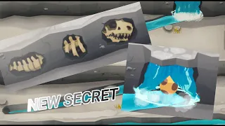 Secret on the Quarry Map!(Dinosaur Skeleton and Egg!)