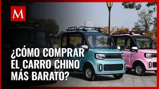 ¿El increíble auto eléctrico chino de 20 mil pesos llega a México?