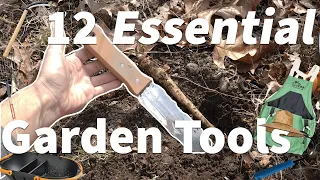 12 Essential ⛏ GARDEN TOOLS for Spring