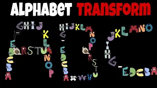 Alphabet Lore Snakes Transform from All Letters (A-Z) Part 1