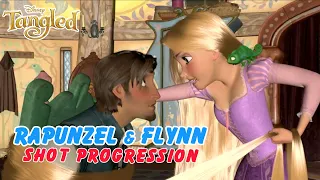 Tangled | Rapunzel & Flynn Shot Progression | Hyrum Osmond | @3DAnimationInternships