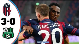 Bologna vs Sassuolo (3-0) All Goals Results and Extended Highlights | Italy Serie A