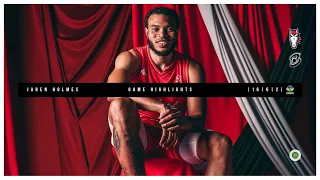 Jaren Holmes scores 16 against the Cheshire Phoenix for Leicester Riders 6 assist 2 steals BBL!