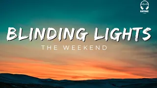 THE WEEKND - BLINDING LIGHTS LYRICS VIDEO