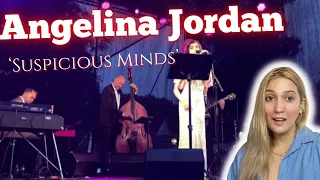 My reaction to Angelina Jordan performing “Suspicious Minds” Live!