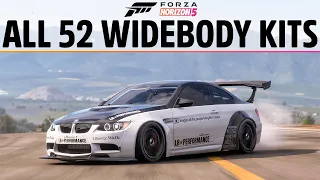 Forza Horizon 5 - ALL 52 WIDEBODY KITS IN FORZA HORIZON 5!!