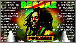 UHAW - DILAW x CUPID | BEST REGGAE MIX 2023 - RELAXING ROAD TRIP REGGAE SONGS - BEST REGGAE SONGS