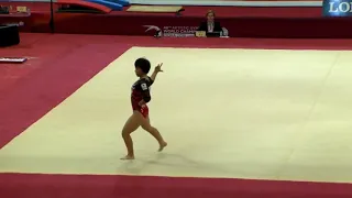 Mai Murakami (JPN) Floor Event Finals 2018 Doha World Championships