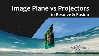 Image Plane vs Projectors - Bringing Images into 3D in Resolve & Fusion