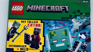 NEUE Lego Minecraft Magazin Nr 22