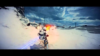 Flame trooper defends Starkiller Base - Star Wars Battlefront 2 [4K]