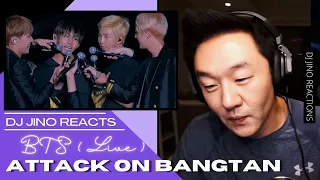 DJ REACTION to KPOP - BTS ATTACK ON BANGTAN LIVE PERFORMANCE