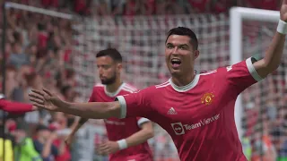 Manchester United x Villarreal - UEFA Champions League 21/22 - Group Stage - FIFA 22 (PS5)