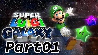 Let's Play Super Luigi Galaxy Part 01: Luigis Großes Weltraum Abenteuer