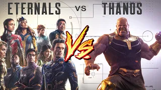 Thanos VS The Eternals - Who Will Win? | MCU | Battle Arena