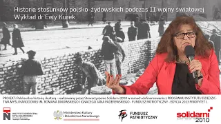 Ewa Kurek - Historia stosunków polsko-żydowskich podczas II wojny światowej