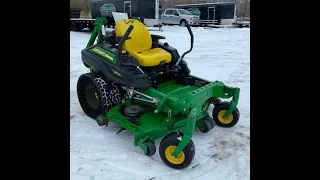 2017 John Deere Z930M 60" Commercial Zero Turn Lawn Mower (One Owner)