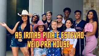 IRMÃS PINA E ESTEVÃO NA HOUSE DA GIOVANNA MARTINS - RAFINHA FERNANDEZ