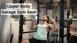 Low-Volume High-Intensity Upper Body Garage Gym Workout