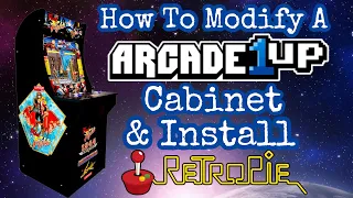 How To Modify A Arcade1up Arcade Cabinet & Install RetroPie w/ Raspberry Pi 4  RetroPie Guy Tutorial