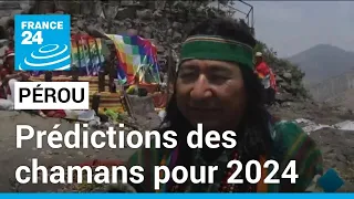 Pérou : des chamans font leurs prédictions pour l'année 2024 • FRANCE 24