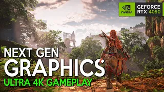 HORIZON FORBIDDEN WEST Looks Absolutely NEXT GEN in 4K | RTX 4090 Max Settings Cinematic Gameplay