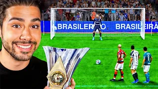 Fiz o CAMPEONATO BRASILEIRO de PENALTI, mas PERDEU TÁ FORA!