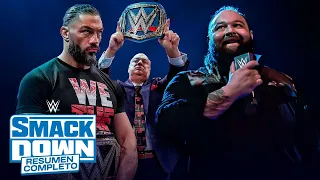 WWE SmackDown 28 Octubre 2022 - Resumen Completo