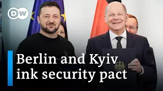 Germany and Ukraine sign bilateral security agreement | DW News
